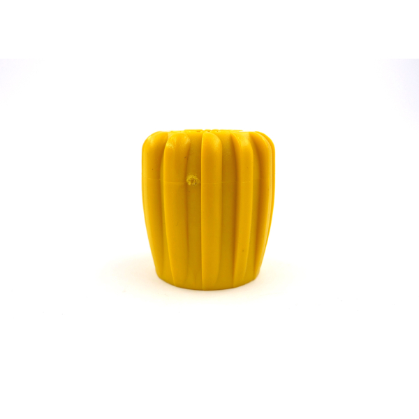 Rubberknopf gelbes Handrad für Ventile