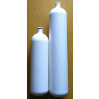 Stahlflasche / Tauchflasche 3 Liter 300 bar 100mm Breathing Apparatus ohne Ventil