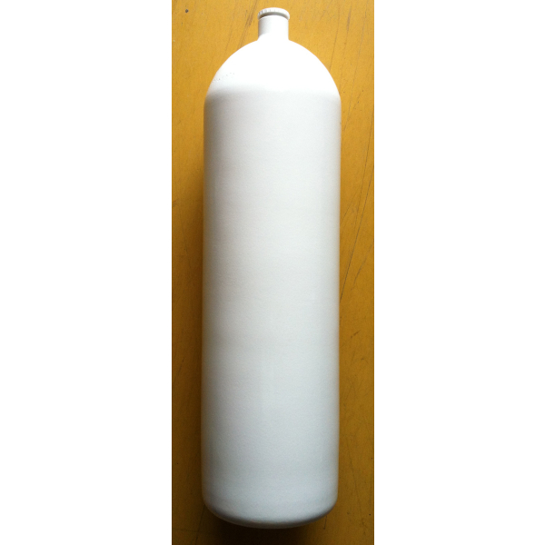 Stahlflasche / Tauchflasche 12 Liter 230 bar 178mm ohne Anbauteile
