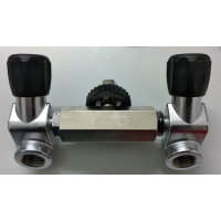 Attachment valve as valve extension, fixed 230 bar